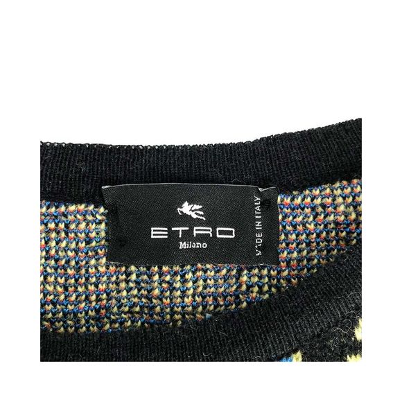 Pre Loved Etro Floral Wool Knit 2-Piece Set by - Picture 7 of 8